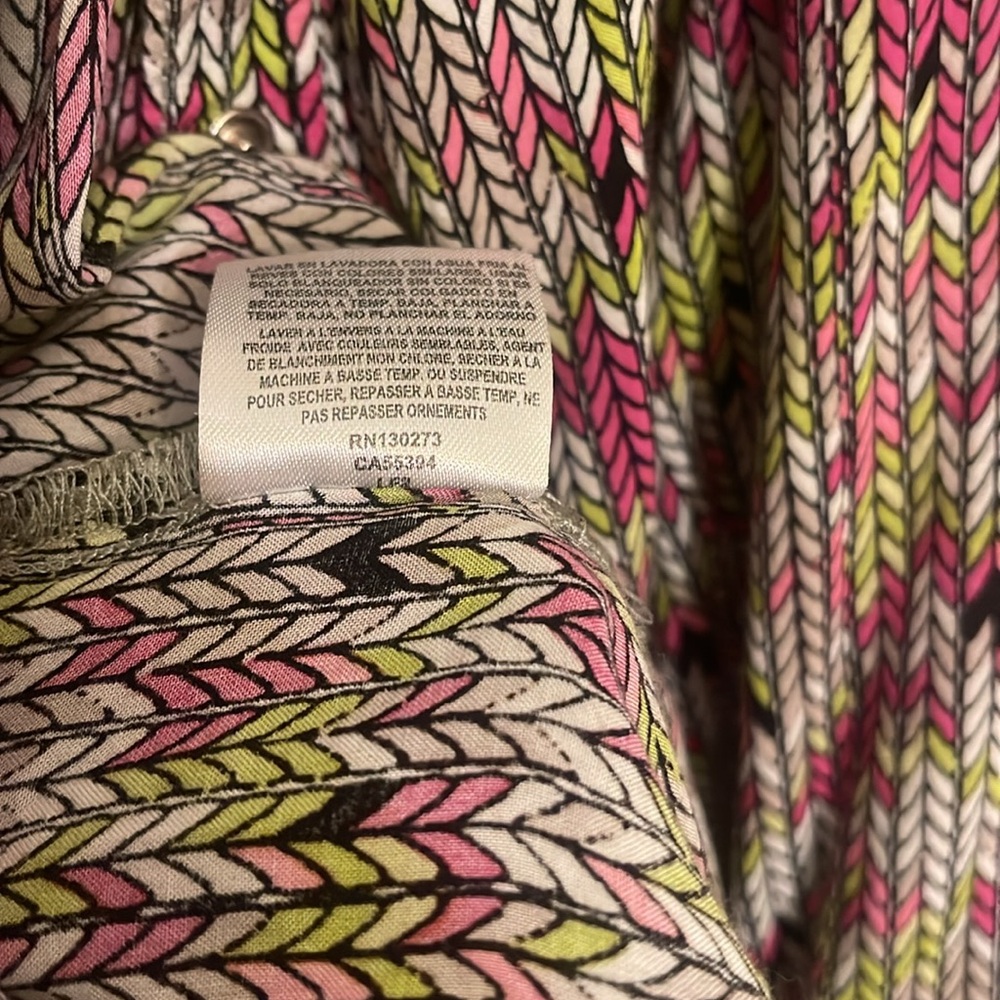 Stylish Multicolor Button Down Shirt - image 5